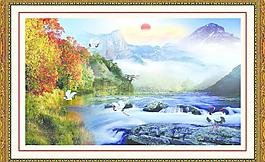 風(fēng)景畫圖片