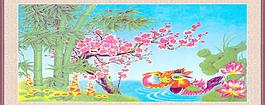 中堂風(fēng)景畫(huà)圖片
