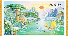 中堂風(fēng)景畫(huà)圖片