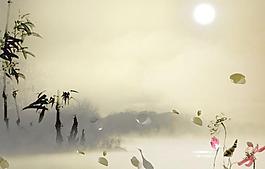 水墨風(fēng)景畫(huà)圖片