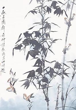 水墨風(fēng)景畫(huà)圖片