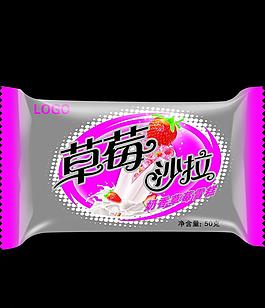 草莓雪糕（展开图）图片
