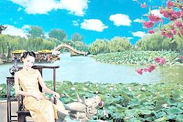 風景畫圖片