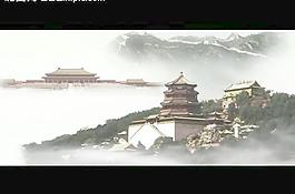 水墨風(fēng)景畫(huà)視頻素材圖片