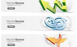 科技感背景banner矢量1
