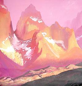 原创高清水彩风景画图片