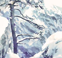 風(fēng)景裝飾畫圖片