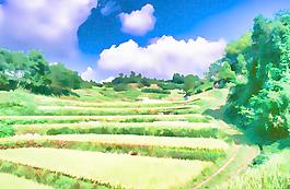 風(fēng)景裝飾畫圖片