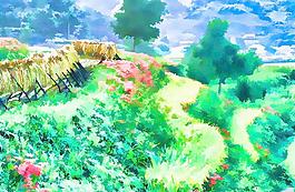 風(fēng)景裝飾畫圖片