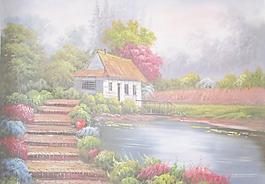 油画 风景图片