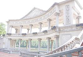園林 歐式建筑圖片