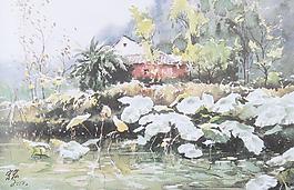 水彩畫圖片