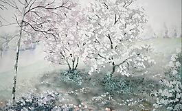 水彩画图片