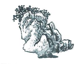 水墨山水畫圖片