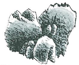水墨山水畫圖片