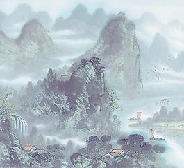 水墨山水畫(huà)圖片