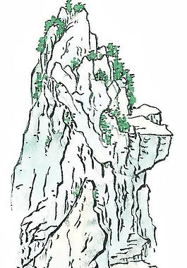 水墨山水畫圖片