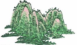 水墨山水畫圖片