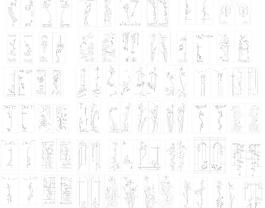 玉砂刻繪平開門圖片