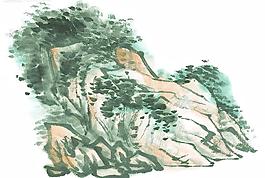 水墨山水畫圖片