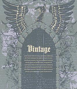 歐式復(fù)古懷舊背景圖片