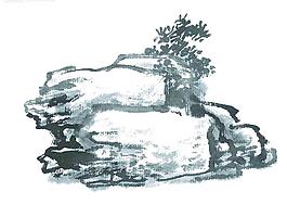 水墨山水畫圖片