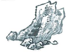 水墨山水畫(huà)圖片