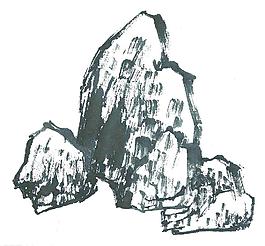 水墨山水畫圖片