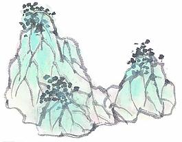 水墨山水畫圖片
