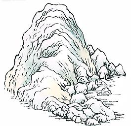 水墨山水畫圖片