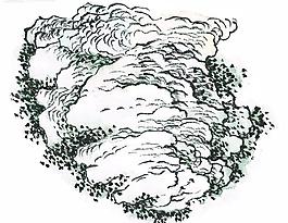 水墨山水畫圖片