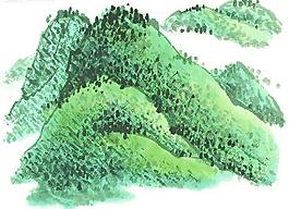 水墨山水畫(huà)圖片