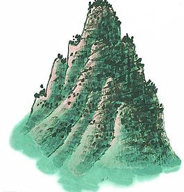 水墨山水畫圖片