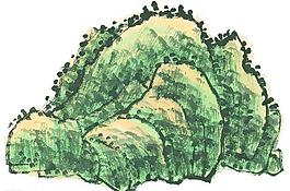 水墨山水畫圖片