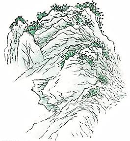 水墨山水畫圖片