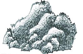 水墨山水畫圖片