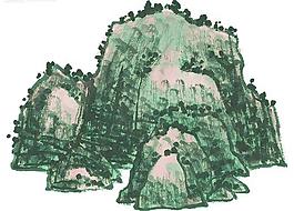 水墨山水畫圖片