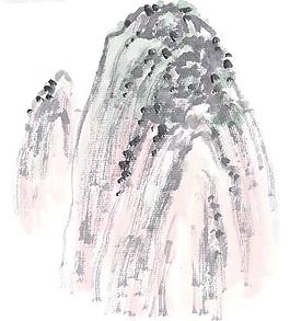 水墨山水畫圖片