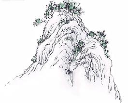 水墨山水畫圖片