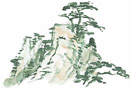 水墨山水畫圖片
