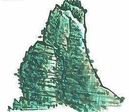 水墨山水畫圖片