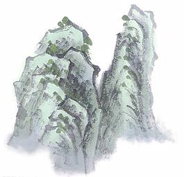 水墨山水畫圖片