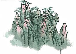 水墨山水畫圖片
