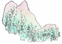水墨山水畫圖片