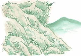 水墨山水畫圖片