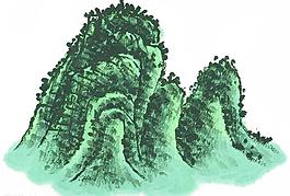 水墨山水畫圖片