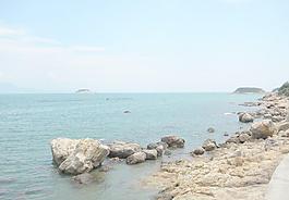 平静的海岸图片