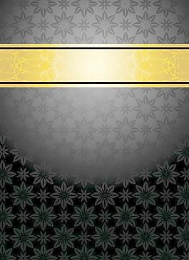 歐式花紋背景圖片