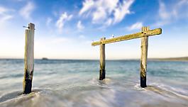 夏威夷海邊圖片