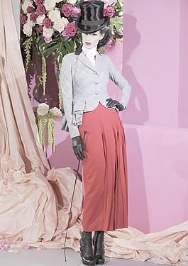 歐式宮廷女士套裝圖片